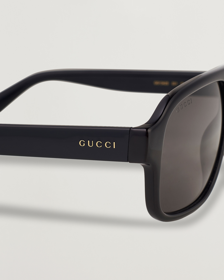 Heren | Zonnebrillen | Gucci | GG1342S Sunglasses Black Smoke