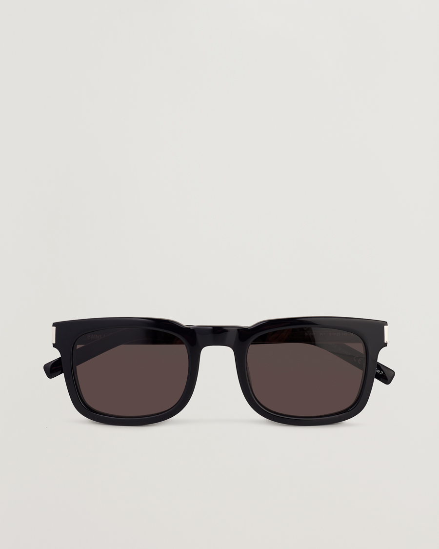 Heren |  | Saint Laurent | SL 581 Sunglasses Black/Silver