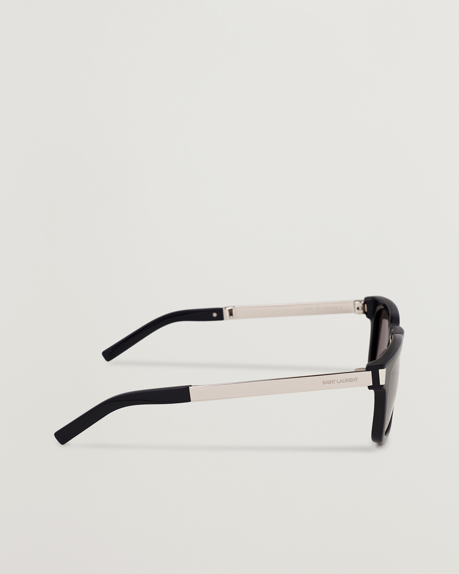 Heren | Zonnebrillen | Saint Laurent | SL 581 Sunglasses Black/Silver