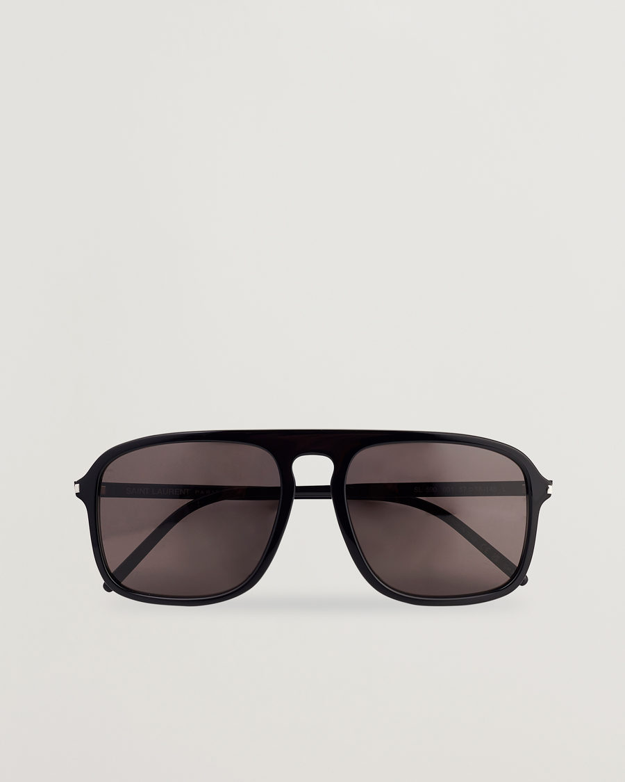 Heren | Zonnebrillen | Saint Laurent | SL 590 Sunglasses Black