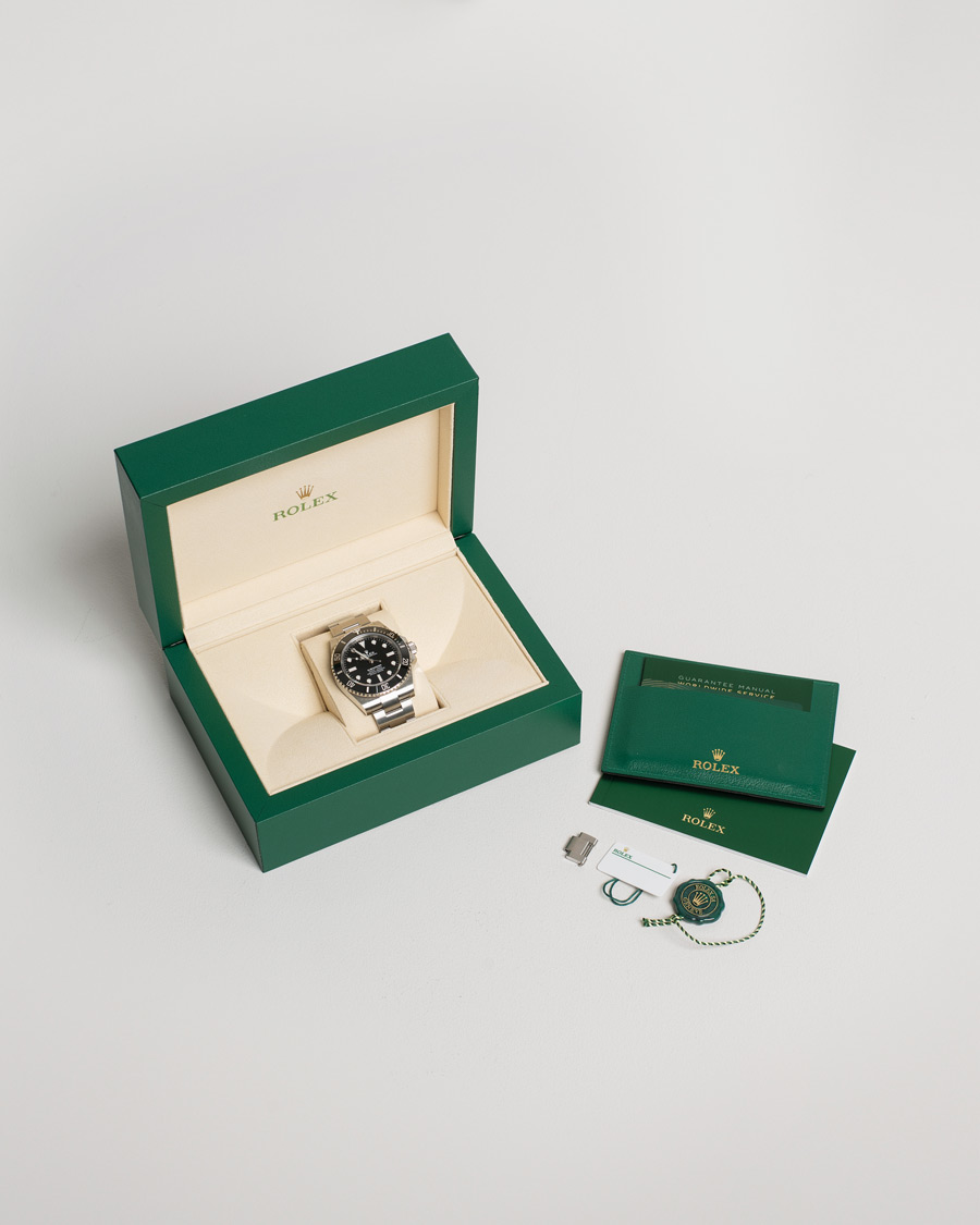 Heren | Pre-Owned & Vintage Watches | Rolex Pre-Owned | Submariner 124060 Oyster Perpetual Steel Black