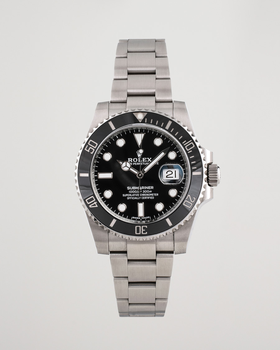 Heren | Pre-Owned & Vintage Watches | Rolex Pre-Owned | Submariner 116610LN Oyster Perpetual Steel Black Steel Black