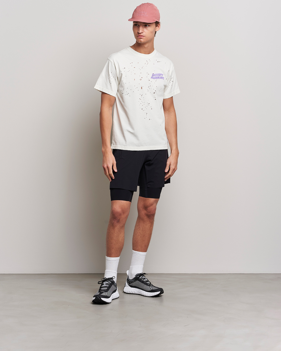 Heren | T-shirts | Satisfy | MothTech T-Shirt Off White
