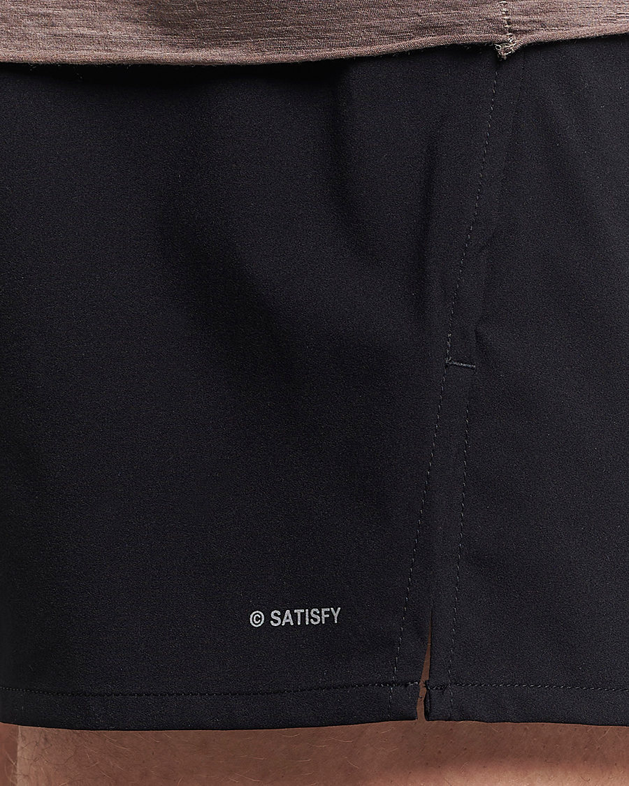 Heren | Korte broek | Satisfy | Justice 5” Unlined Shorts Black
