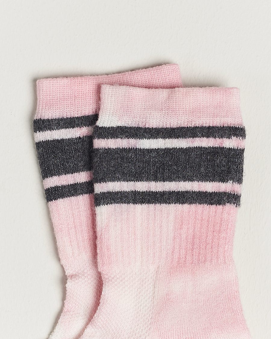 Heren |  | Satisfy | Merino Tube Socks  Rock Salt Tie Dye