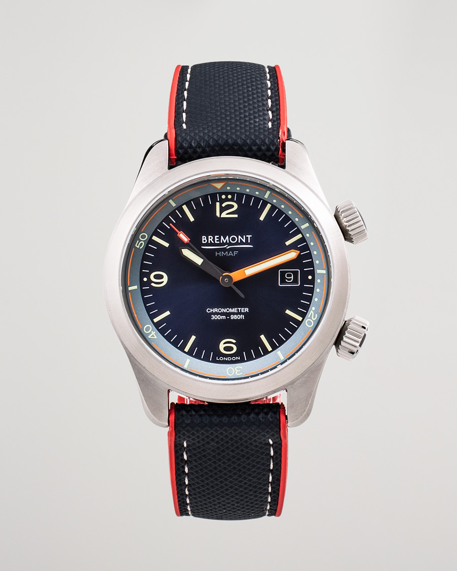 Heren | Pre-Owned & Vintage Watches | Bremont Pre-Owned | Argonaut Azure 42mm Blue Dial Steel Blue