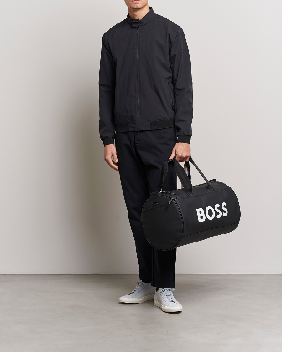 Heren | BOSS GREEN Berrettini Holdall Black | BOSS GREEN | Berrettini Holdall Black