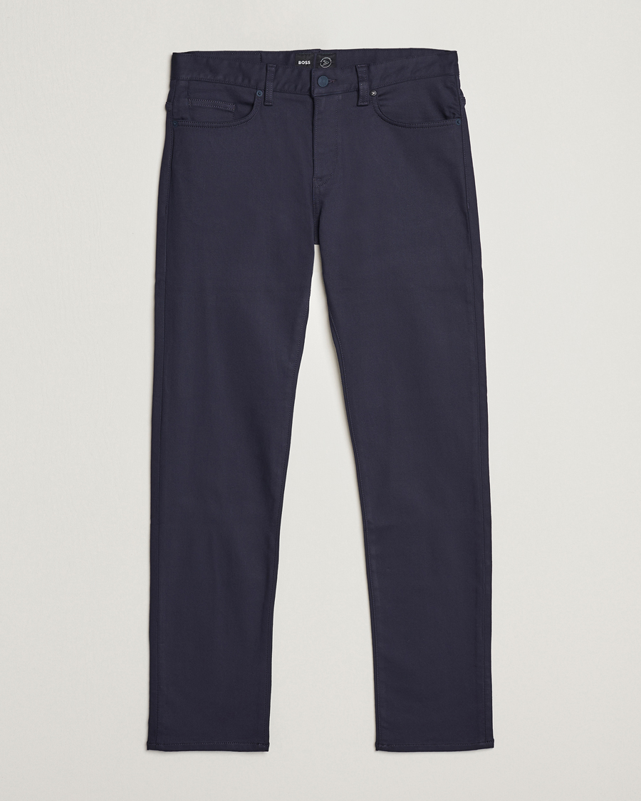 Heren | Broeken | BOSS BLACK | Delaware 5-Pocket Pants Dark Blue