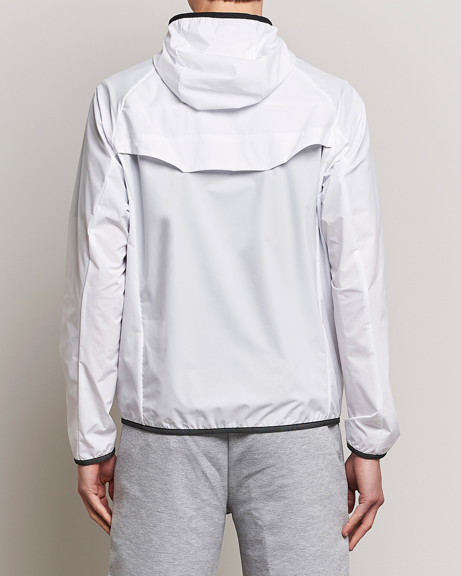 Heren | Jassen | BOSS GREEN | Cush Shell Hoodie Jacket White