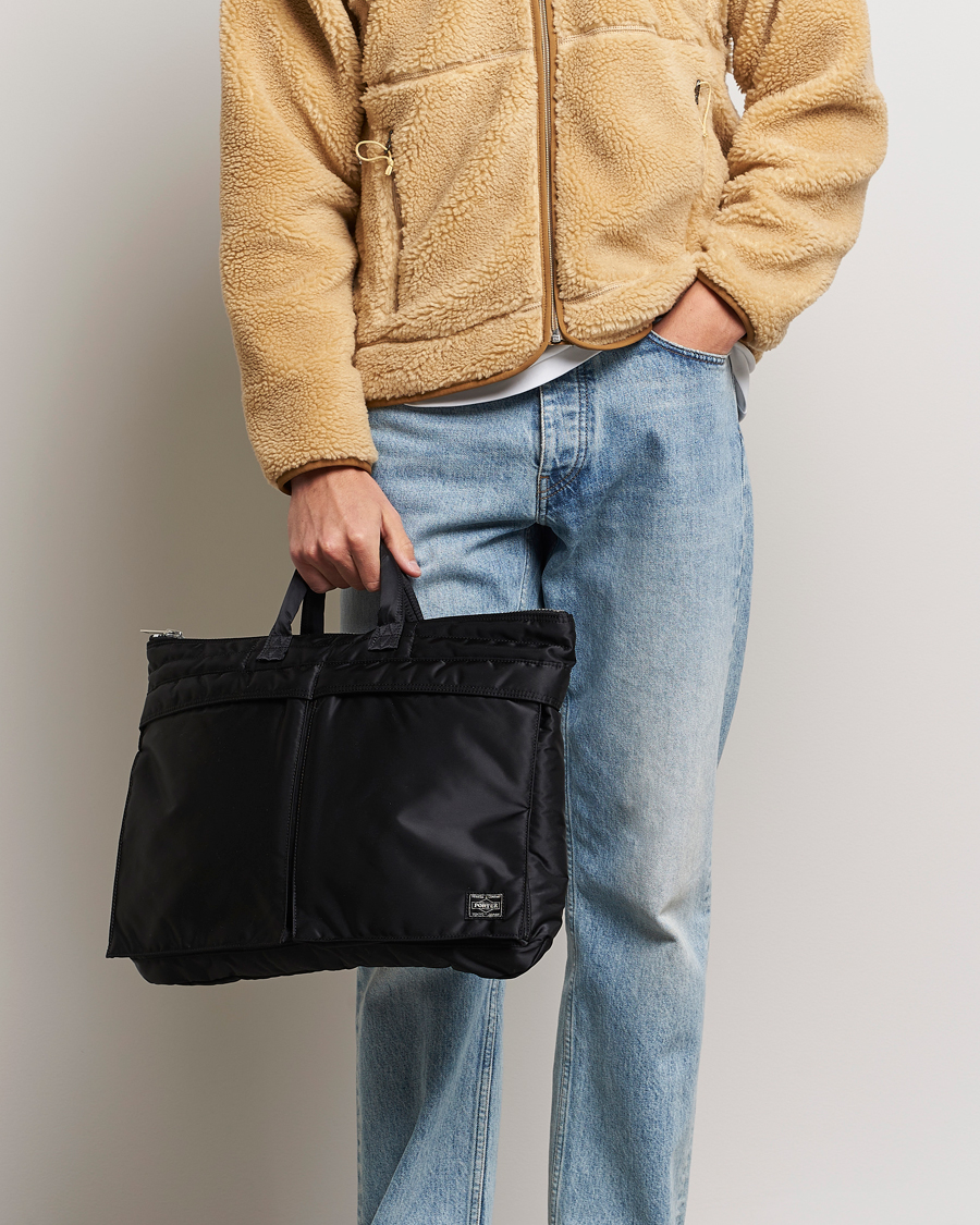 Heren | Tassen | Porter-Yoshida & Co. | Tanker Short Helmet Bag Black