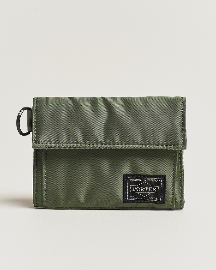 Heren | Portemonnees | Porter-Yoshida & Co. | Tanker Wallet Sage Green