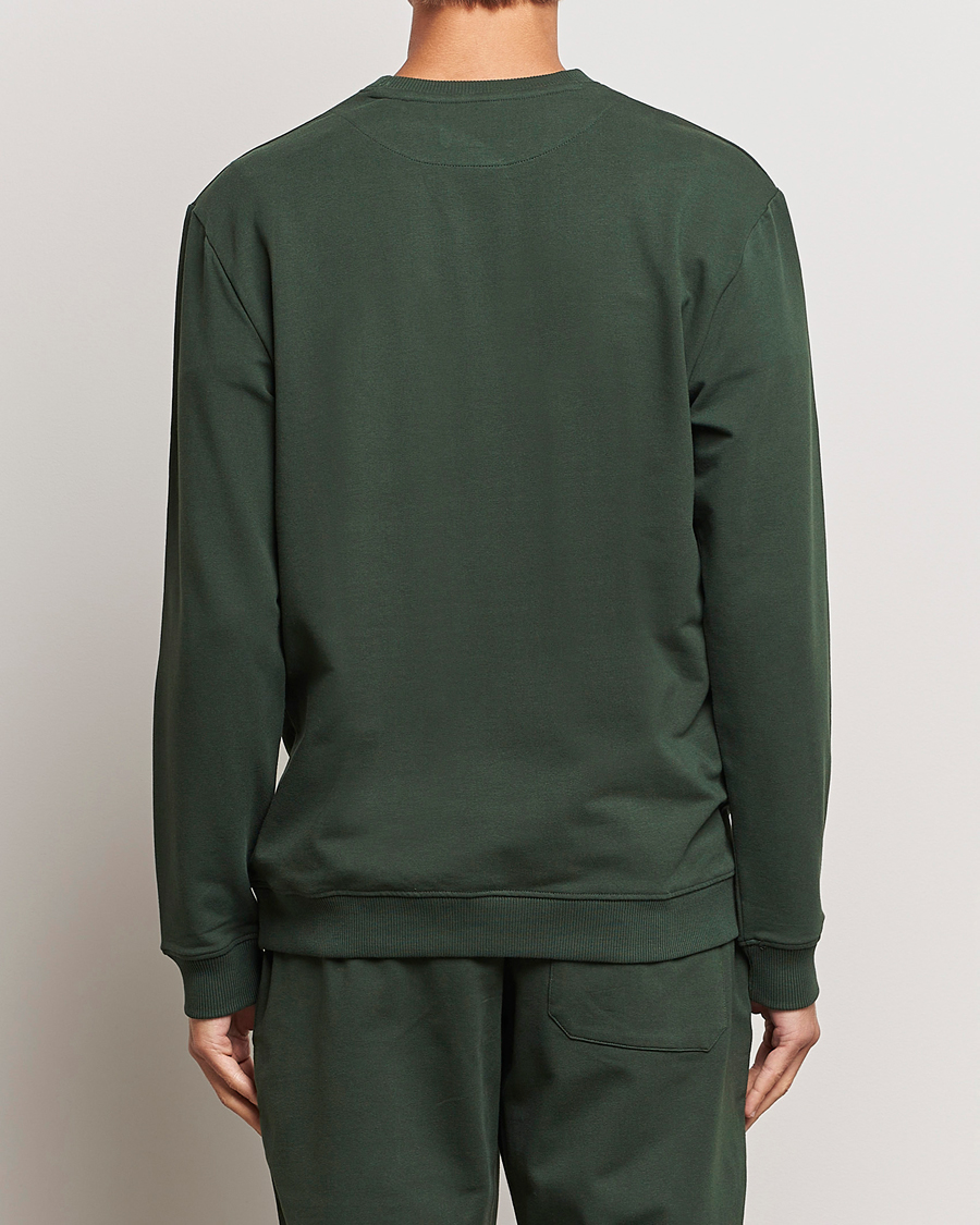 Heren | Truien | Bread & Boxers | Loungewear Crew Neck Sweatshirt Forest Green