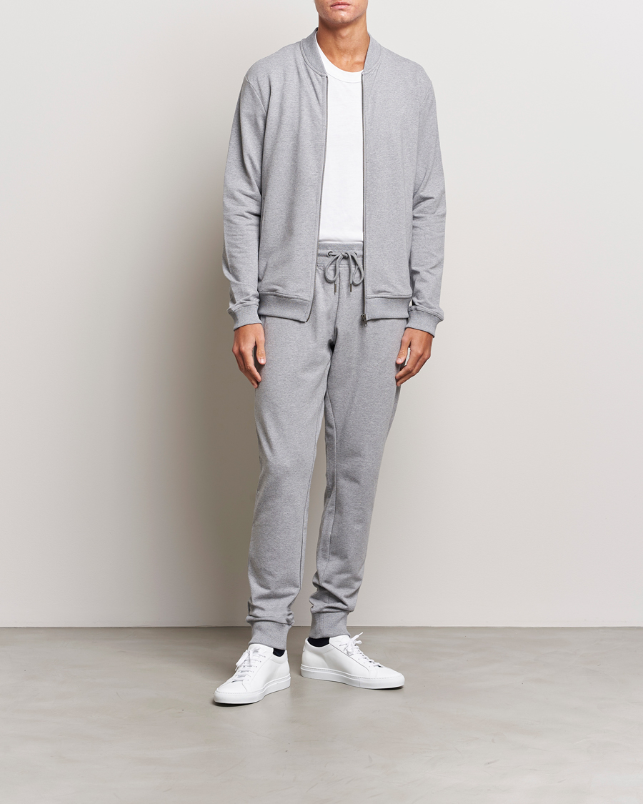 Heren | Broeken | Bread & Boxers | Loungewear Pants Grey Melange