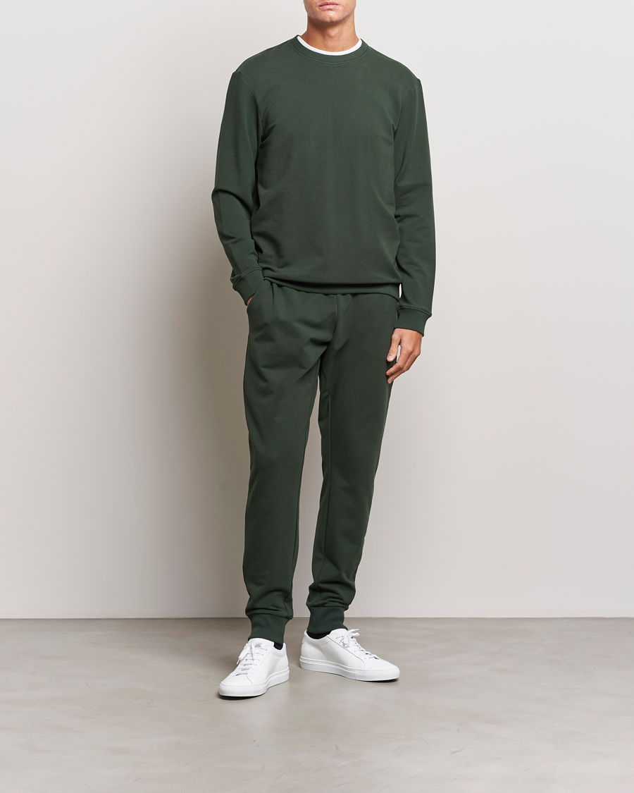 Heren | Broeken | Bread & Boxers | Loungewear Pants Forest Green