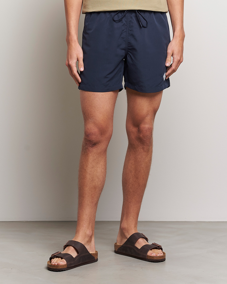Heren | Zwembroek | J.Lindeberg | Banks Solid Swimshorts Navy