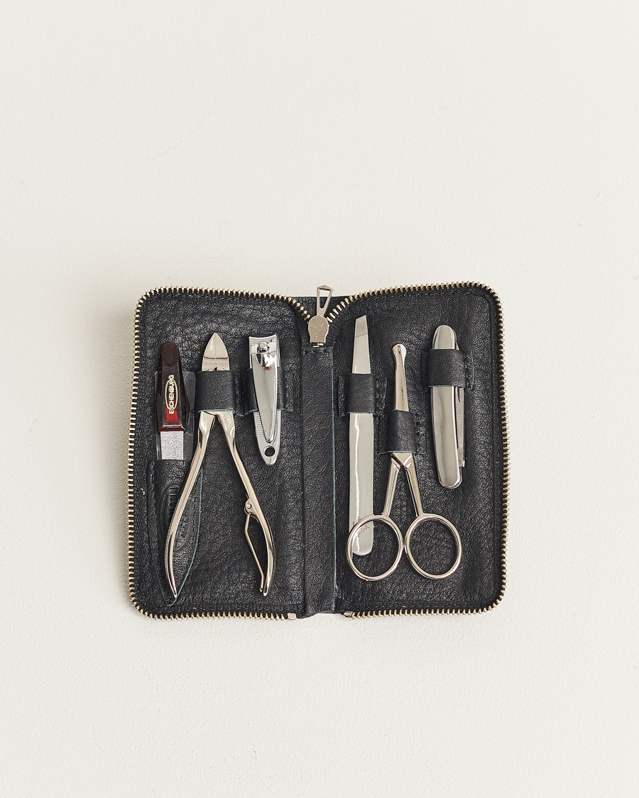 Heren | Thuis | F. Hammann | Men's Manicure Set Black