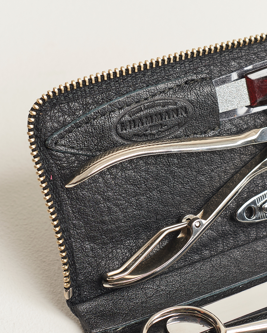 Heren | Thuis | F. Hammann | Men's Manicure Set Black