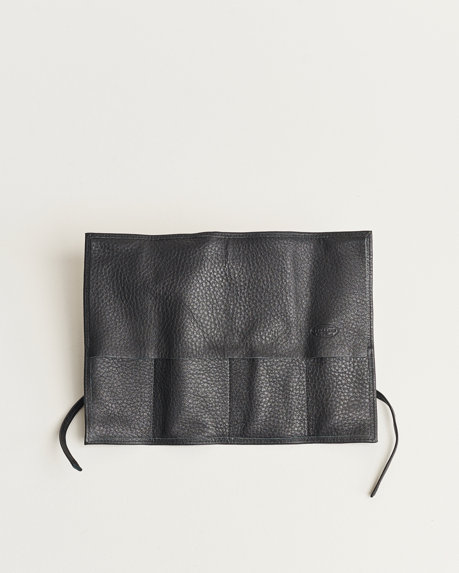 Heren | Horloge opwinders en dozen | F. Hammann | Flat Travel Watchroll Black