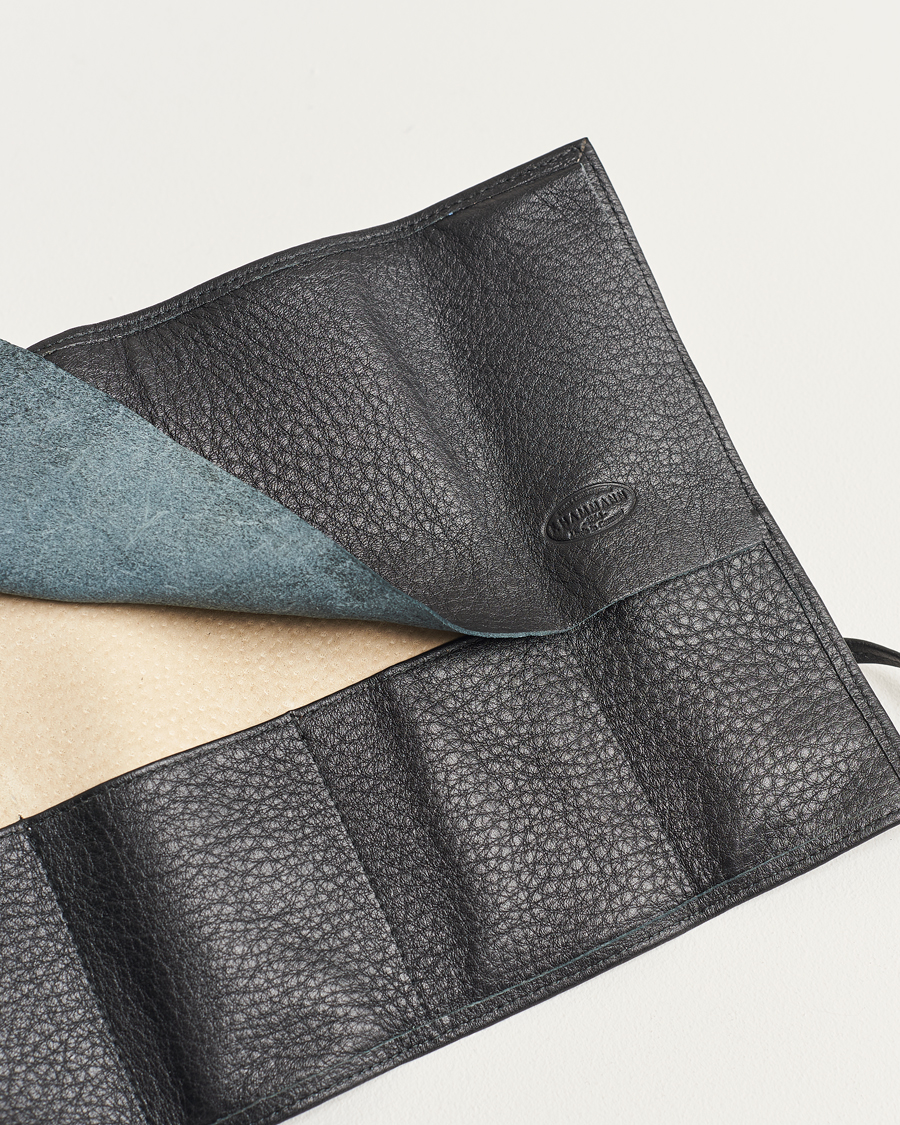 Heren | Horloge opwinders en dozen | F. Hammann | Flat Travel Watchroll Black