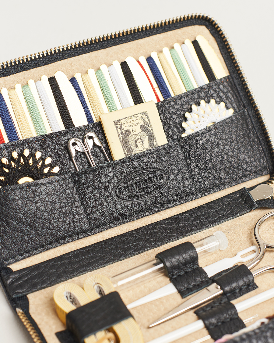 Heren | Thuis | F. Hammann | Travel Sewing Set Black