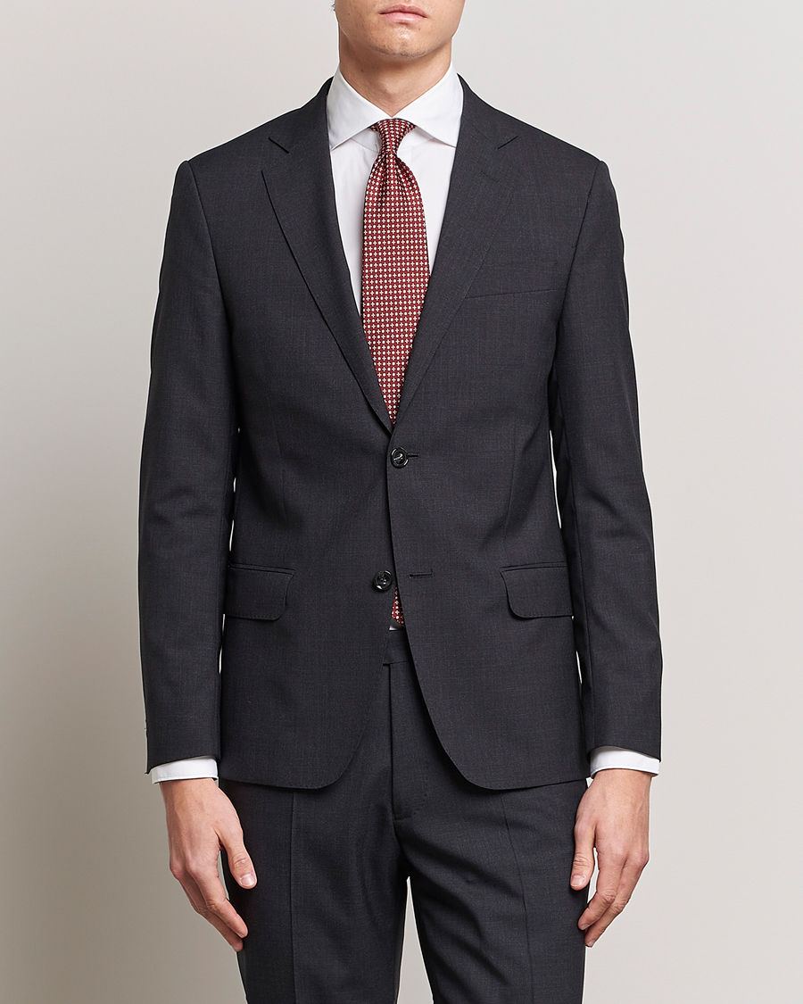 Heren | Business & Beyond | Oscar Jacobson | Edmund Wool Blazer Grey