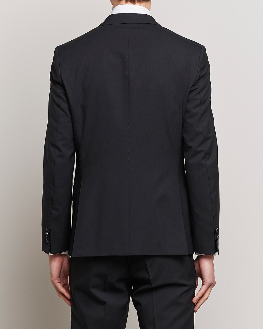 Heren | Blazers | Oscar Jacobson | Edmund Wool Blazer Black