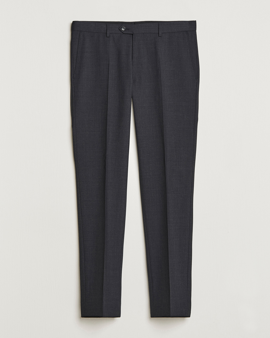 Heren |  | Oscar Jacobson | Denz Wool Trousers Grey