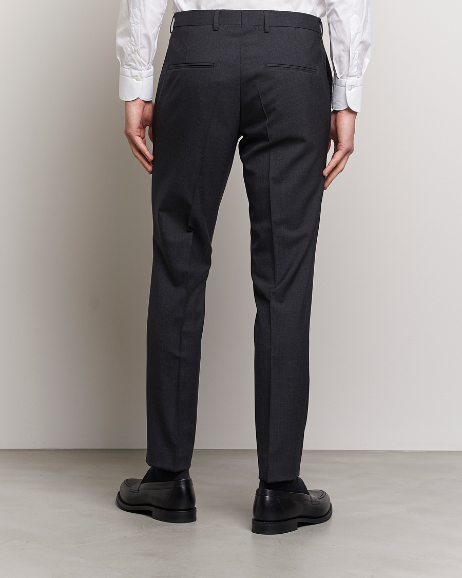 Heren | Broeken | Oscar Jacobson | Denz Wool Trousers Grey