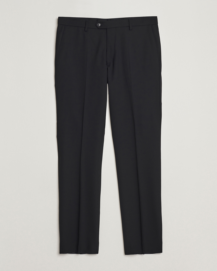 Heren |  | Oscar Jacobson | Diego Wool Trousers Black