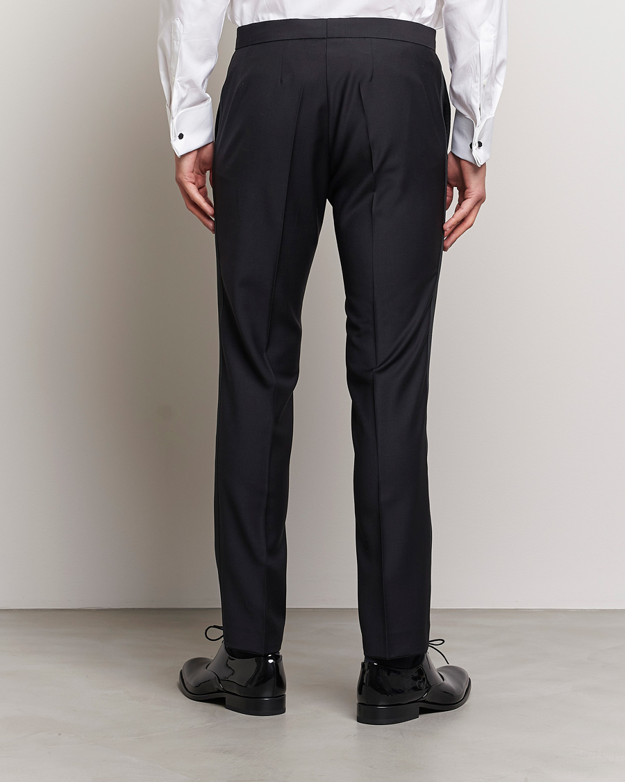 Heren | Broeken | Oscar Jacobson | Duke Wool Trousers Black