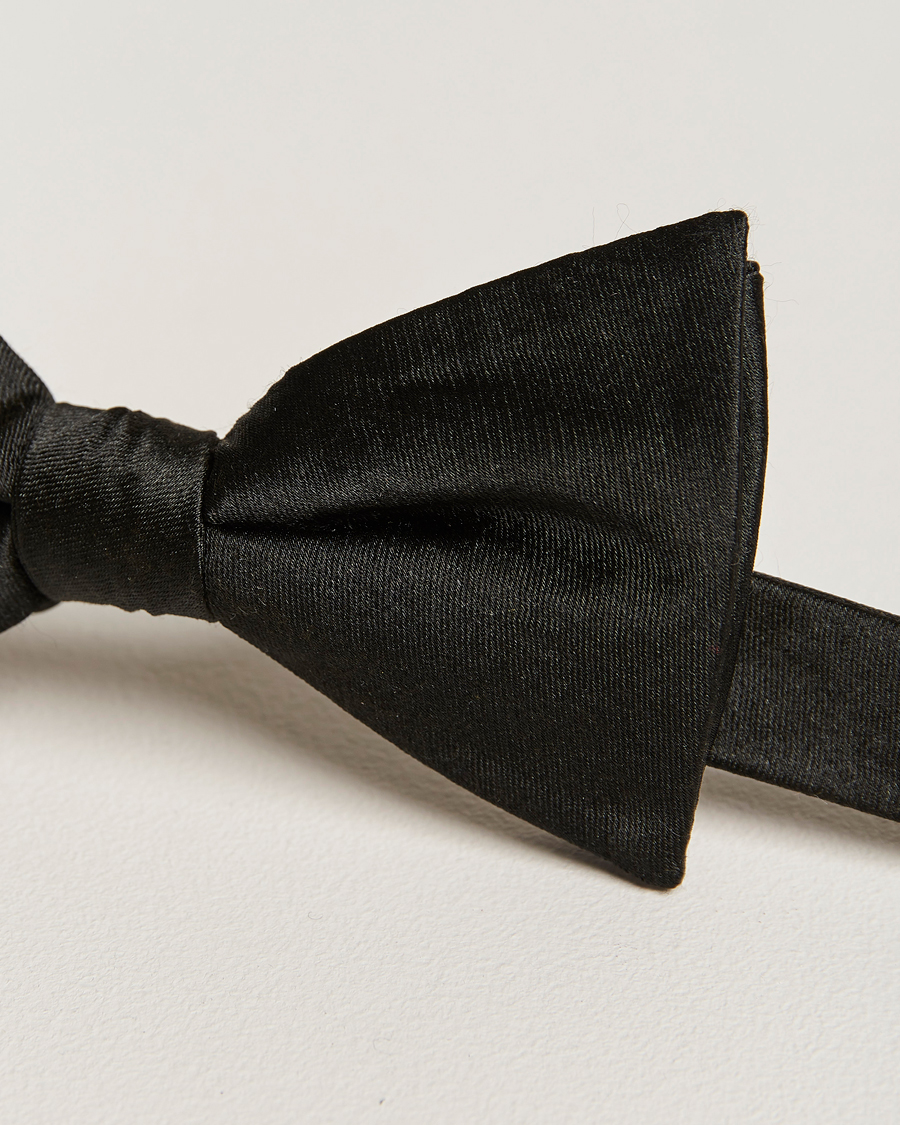 Heren | Oscar Jacobson Bow Tie Black | Oscar Jacobson | Bow Tie Black