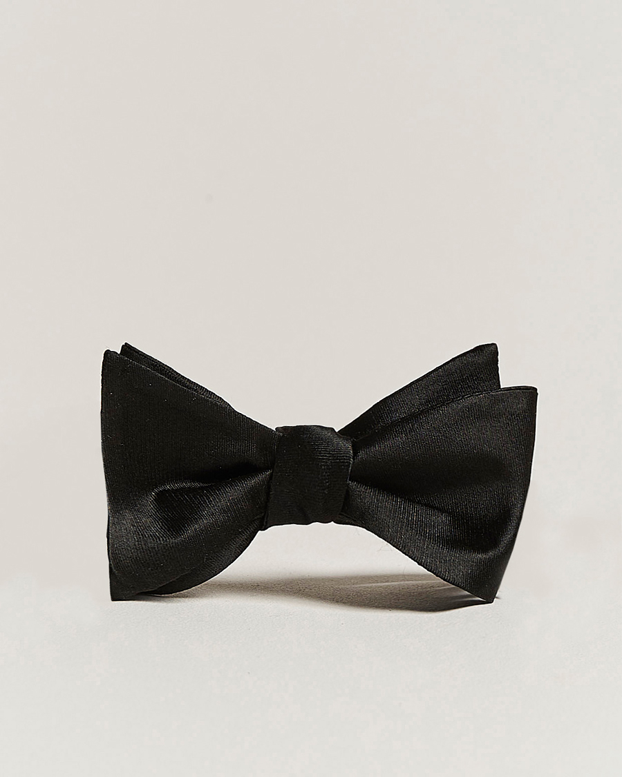 Heren | Vlinderdassen | Oscar Jacobson | Bow Tie, Self Tie Black