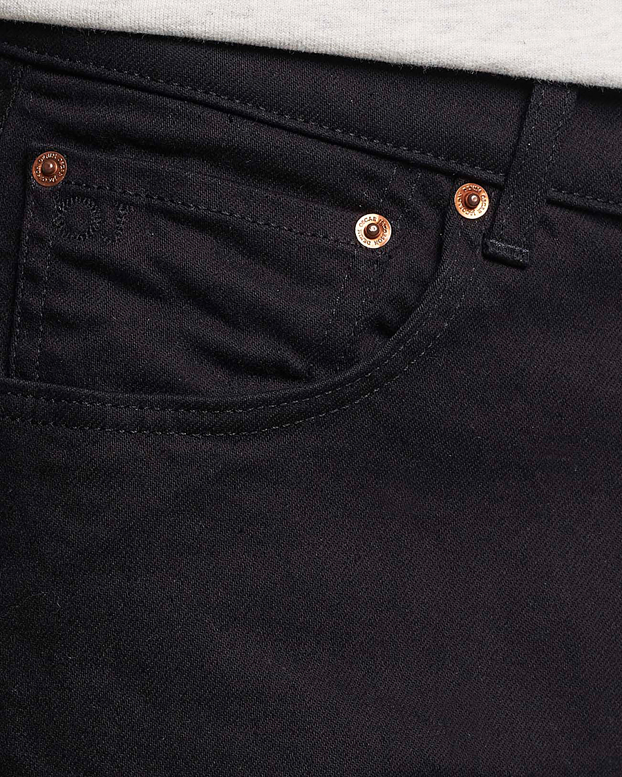Heren | Jeans | Oscar Jacobson | Johan Cotton Stretch Jeans Black