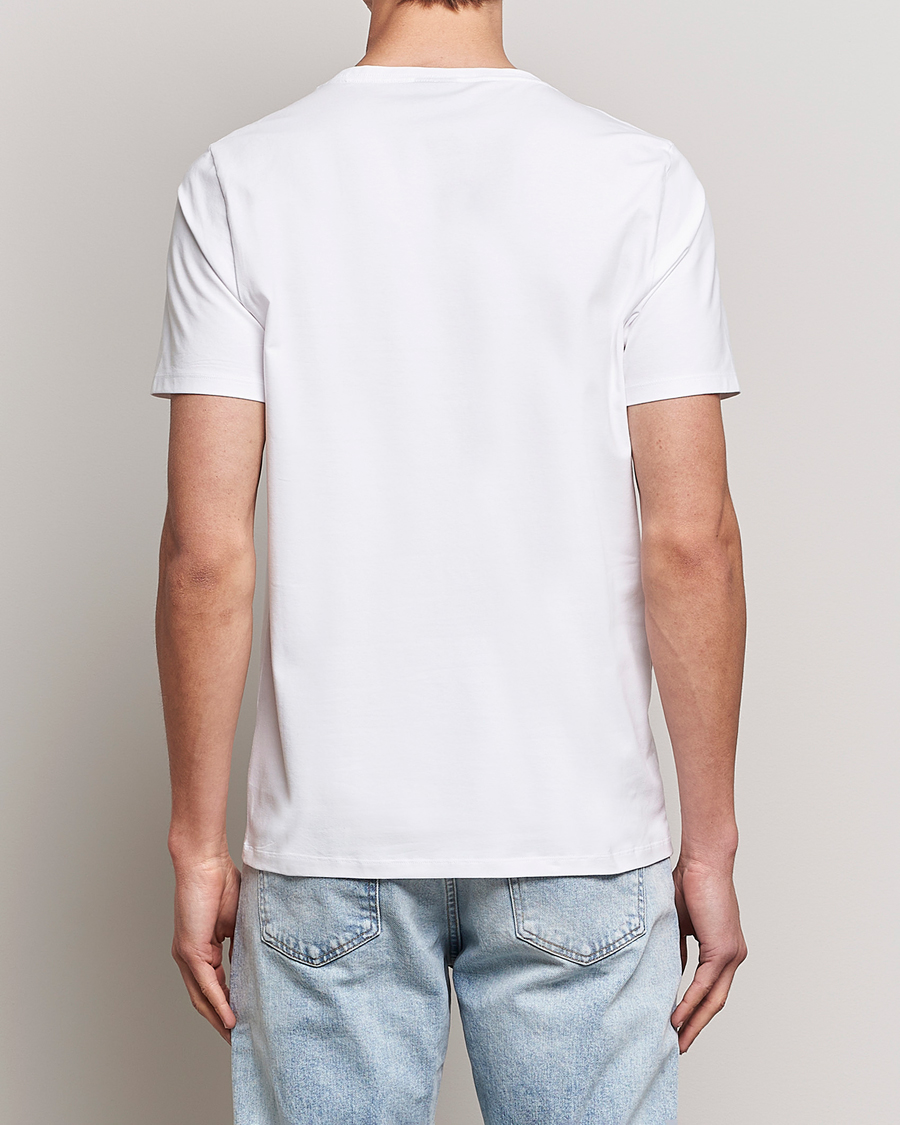 Heren | T-shirts | Oscar Jacobson | Kyran Cotton T-shirt S-S White