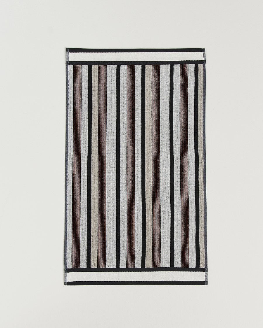 Heren | Handdoeken | Missoni Home | Craig Hand Towel 40x70cm Grey/Black