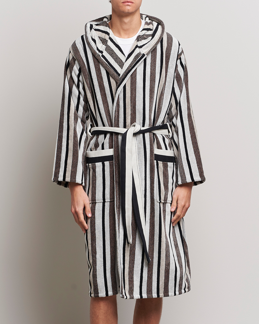 Heren | Badjassen | Missoni Home | Craig Bathrobe Grey/Black