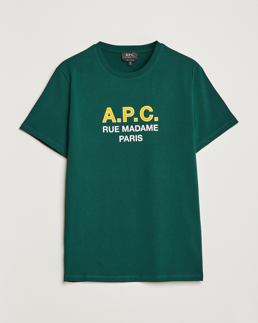 Heren | T-shirts | A.P.C. | Madame T-Shirt Dark Green