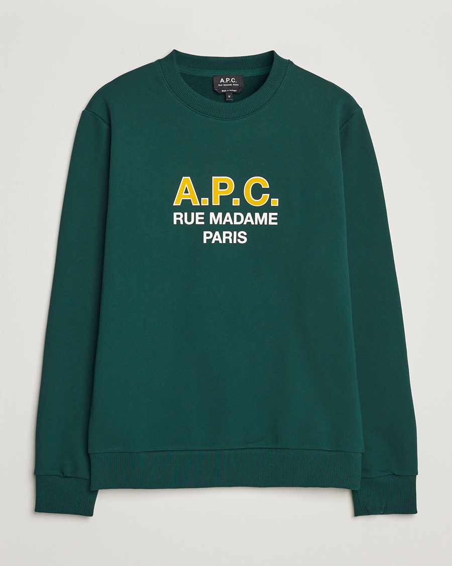 Heren | A.P.C. | A.P.C. | Madame Sweatshirt Dark Green