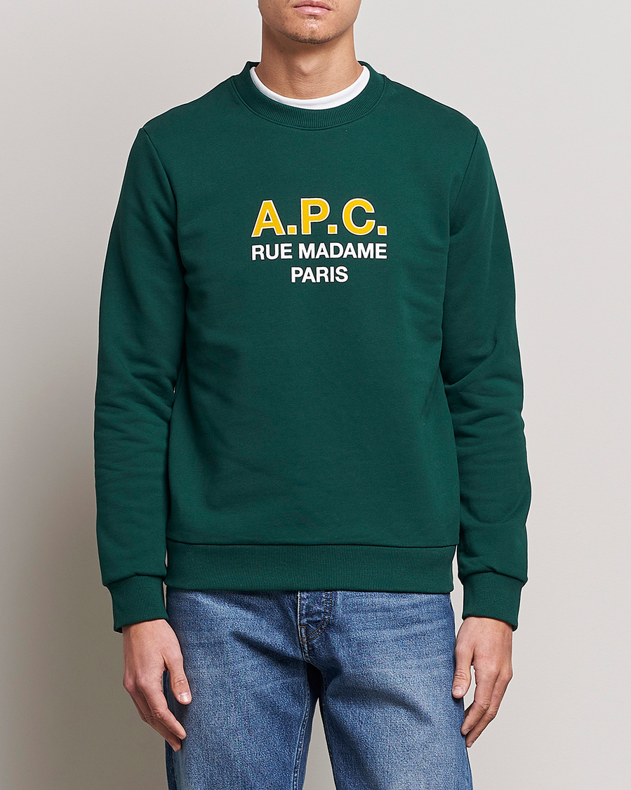 Heren | A.P.C. | A.P.C. | Madame Sweatshirt Dark Green