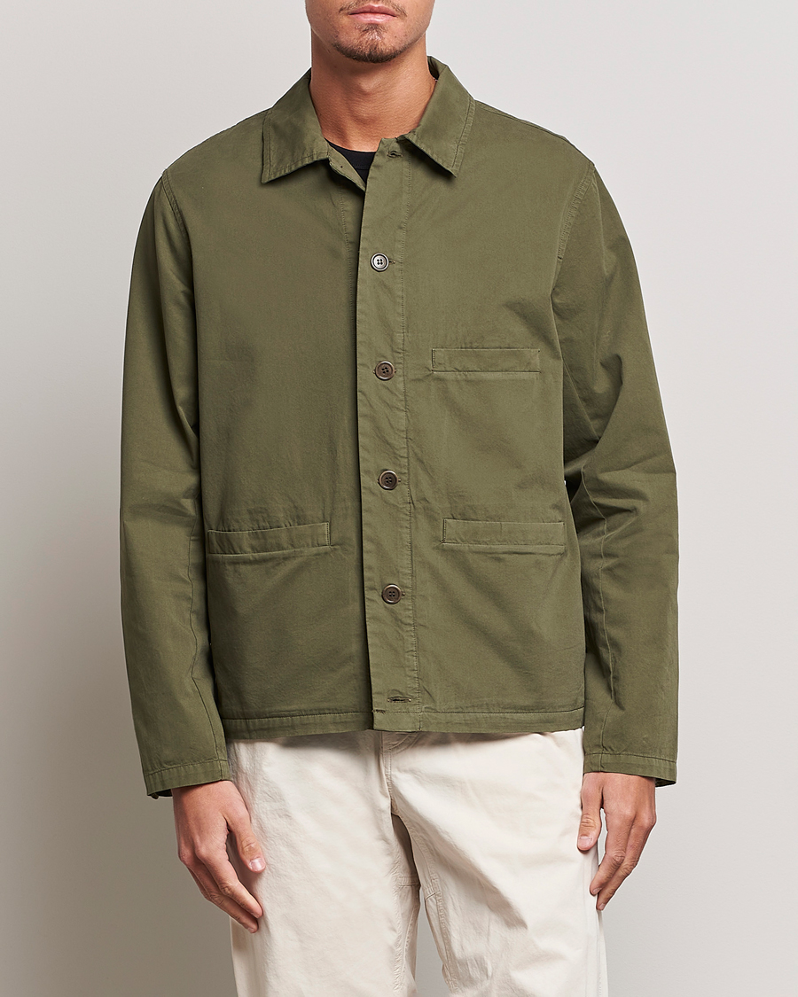 Heren | Jassen | A.P.C. | Vianney Shirt Jacket Olive