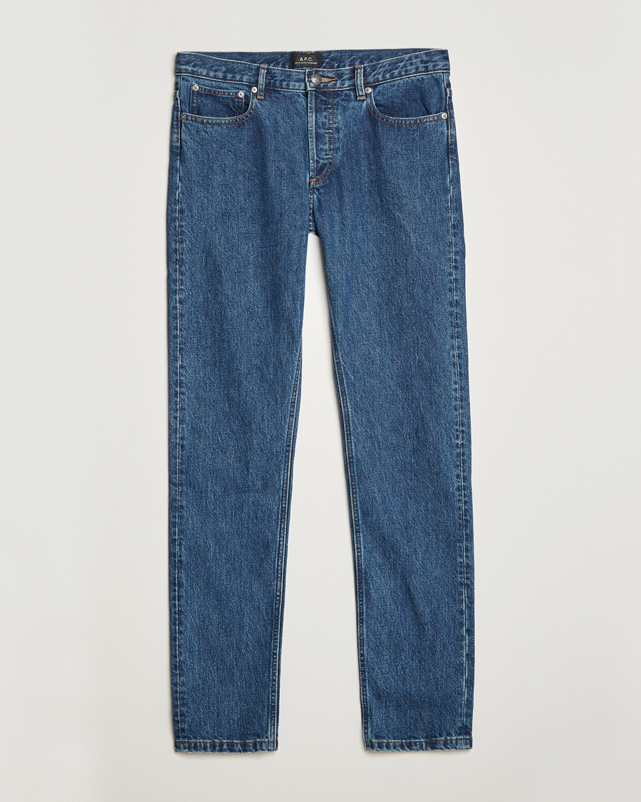 Heren | Jeans | A.P.C. | Petit New Standard Jeans Washed Indigo