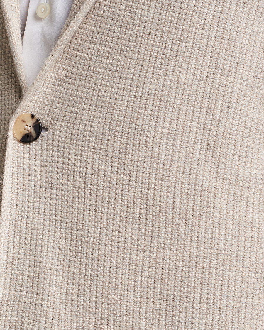 Heren | Truien | Brioni | Cashmere Jacquard Cardigan Beige