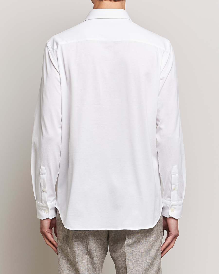 Heren | Overhemden | Brioni | Soft Cotton Jersey Shirt White