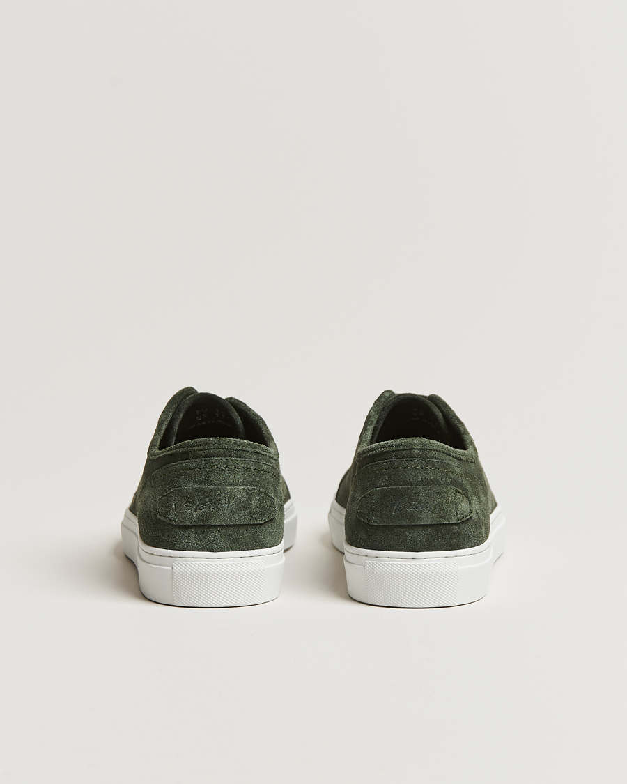 Heren | Brioni Casetta Suede Sneakers Green | Brioni | Casetta Suede Sneakers Green