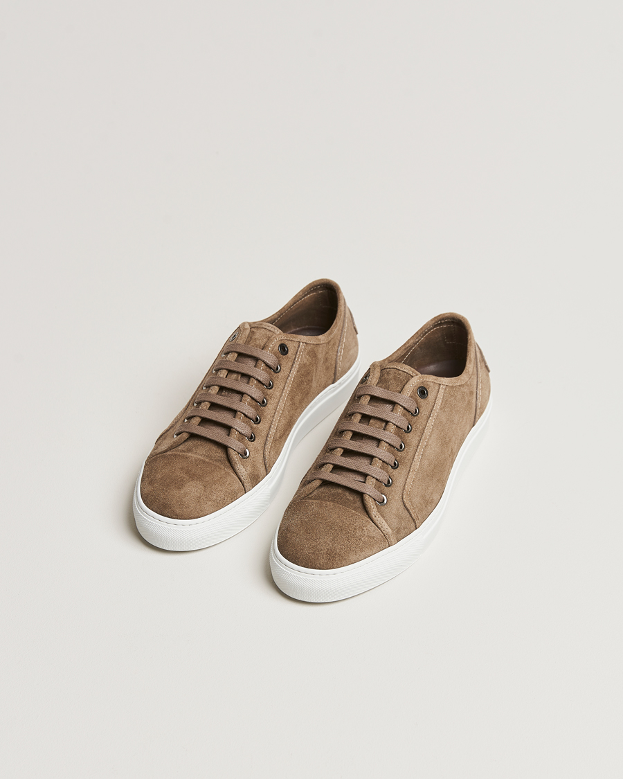 Heren | Schoenen | Brioni | Casetta Sneakers Dark Brown Suede