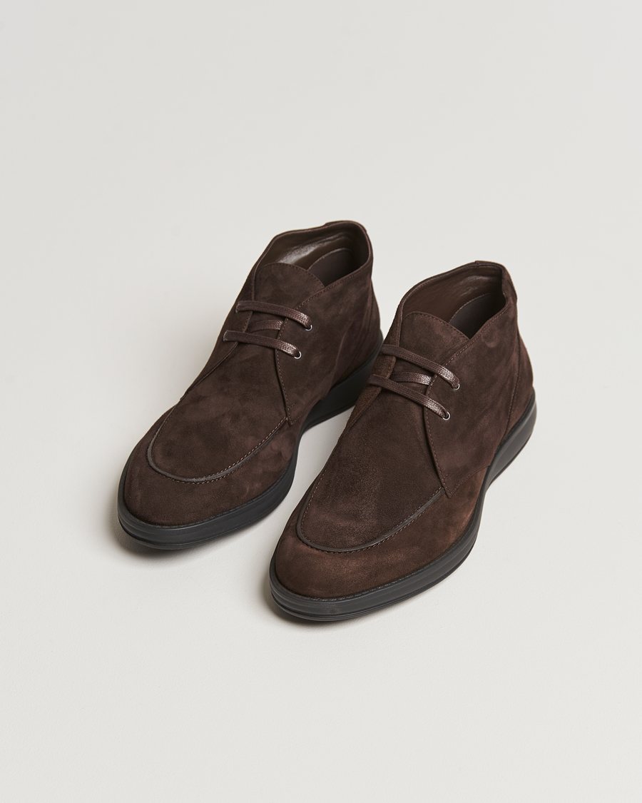 Heren | Desert boots | Brioni | Desert Boot Dark Brown Nubuck