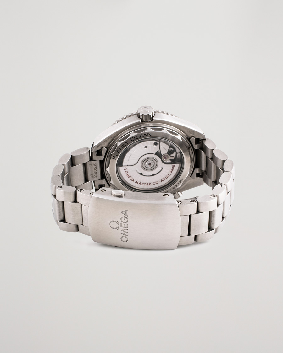 Heren | Omega Pre-Owned Seamaster Planet Ocean Steel Blue | Omega Pre-Owned | Seamaster Planet Ocean Steel Blue