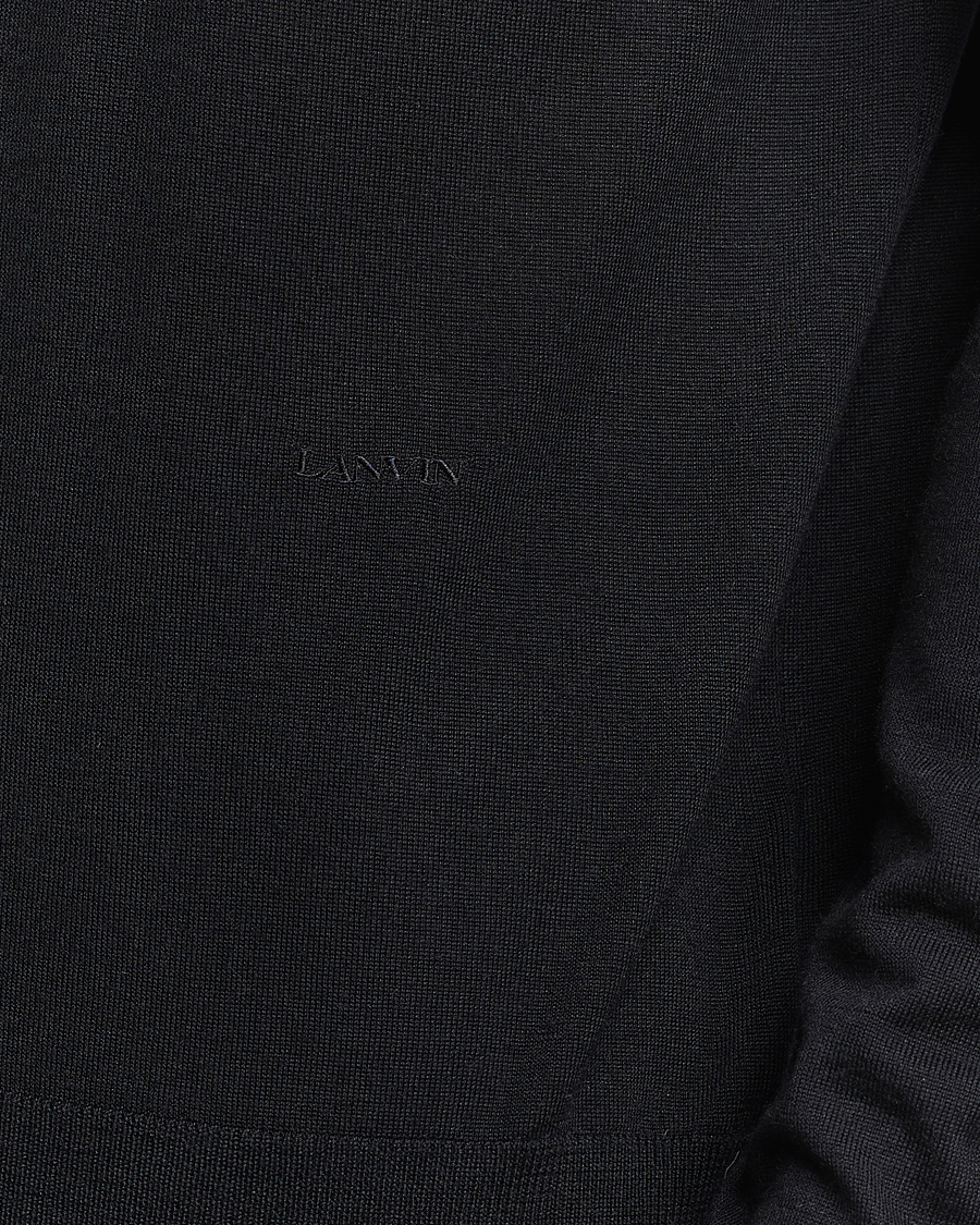 Heren | Truien | Lanvin | Wool/Silk Rollneck Black