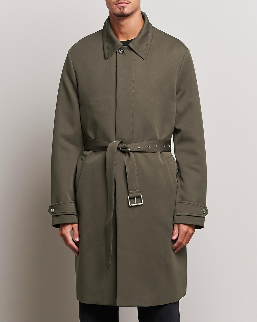 Heren | Lanvin | Lanvin | Tailored Rain Coat Shark Grey
