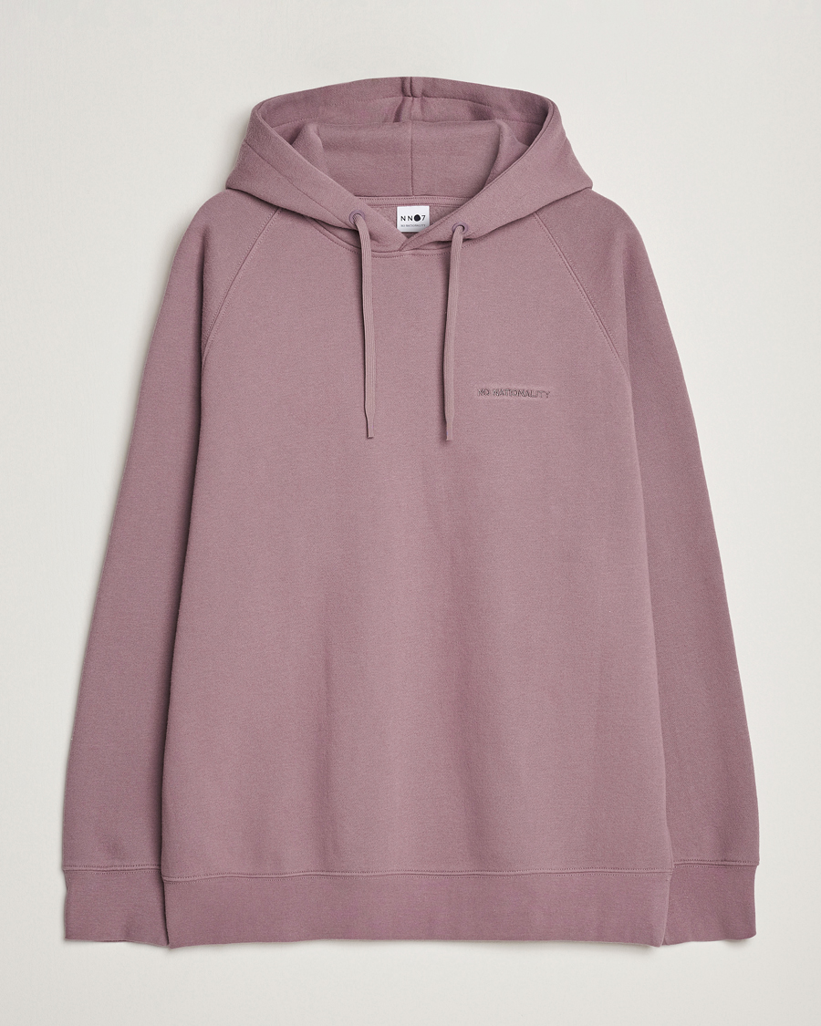 Heren | Truien | NN07 | Carlo Hood Purple Brown